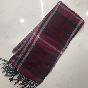 Banana Republic Pink and Purple Scarf